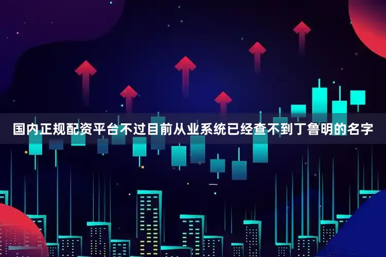 国内正规配资平台不过目前从业系统已经查不到丁鲁明的名字